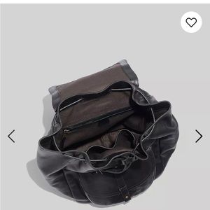Madewell leather backpack
